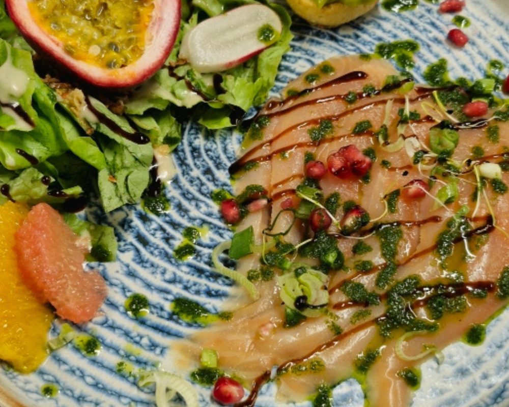 carpaccio de saumon