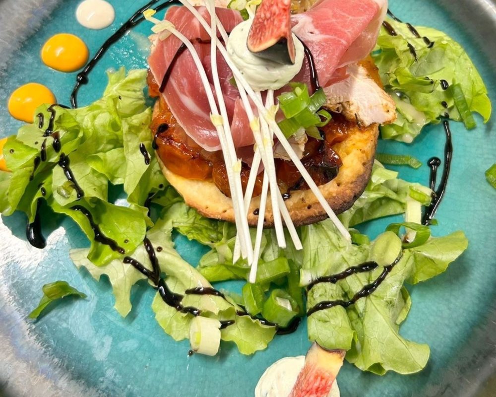 chaud froid de tatin