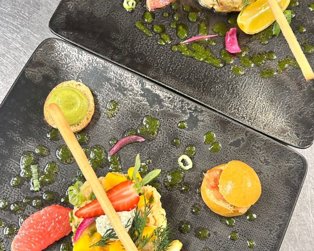 trio de tartare à la mangue Le Lodge 83 (1)